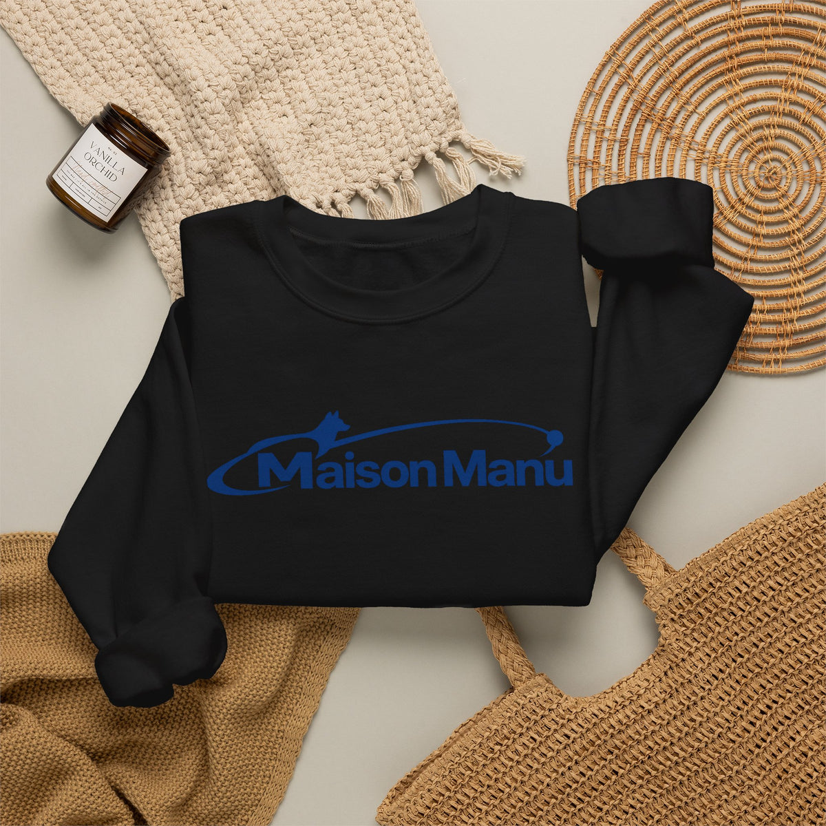 Maison Manu｜Orbit Corgi Sweatshirt