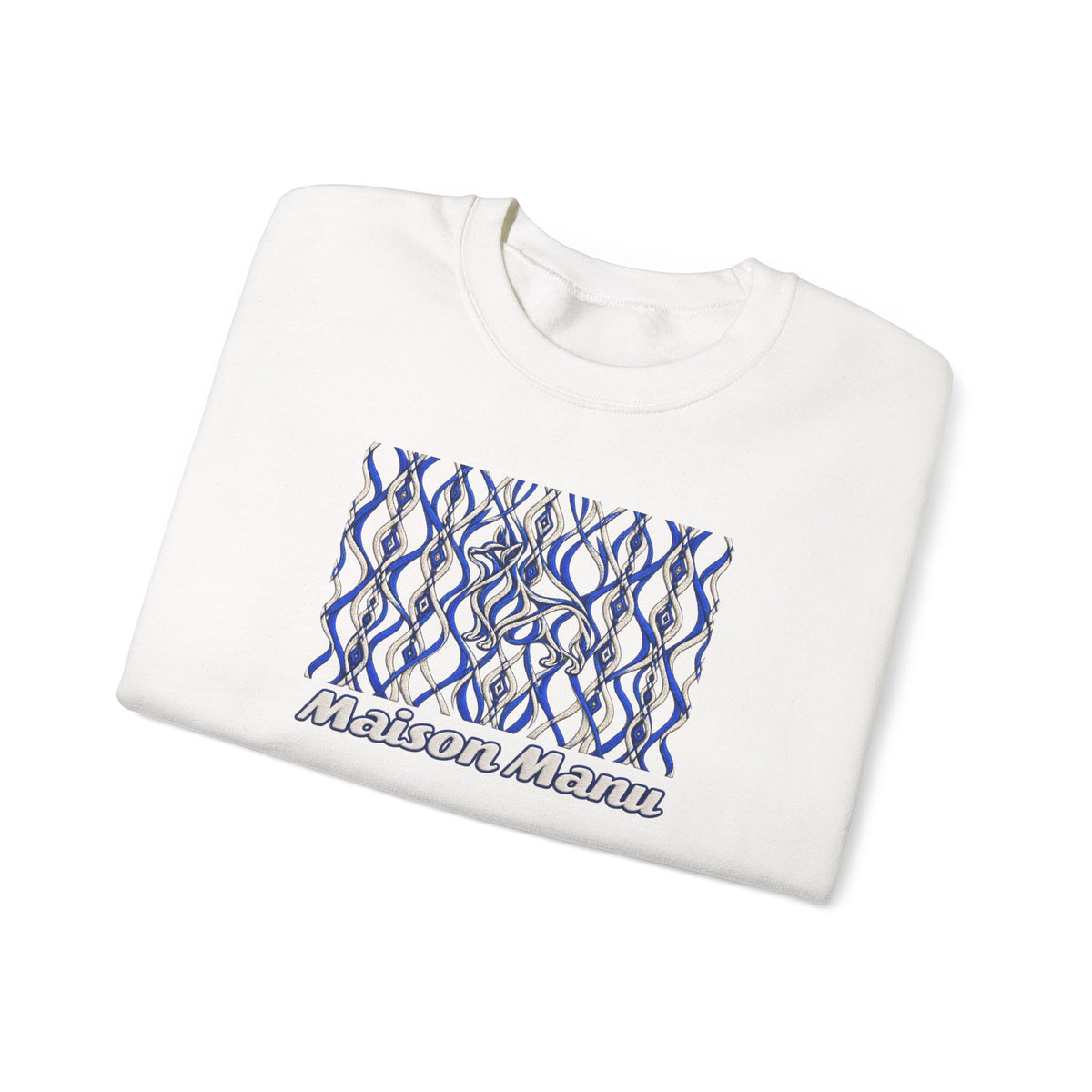 Maison Manu｜Royal Weave Corgi Sweatshirt