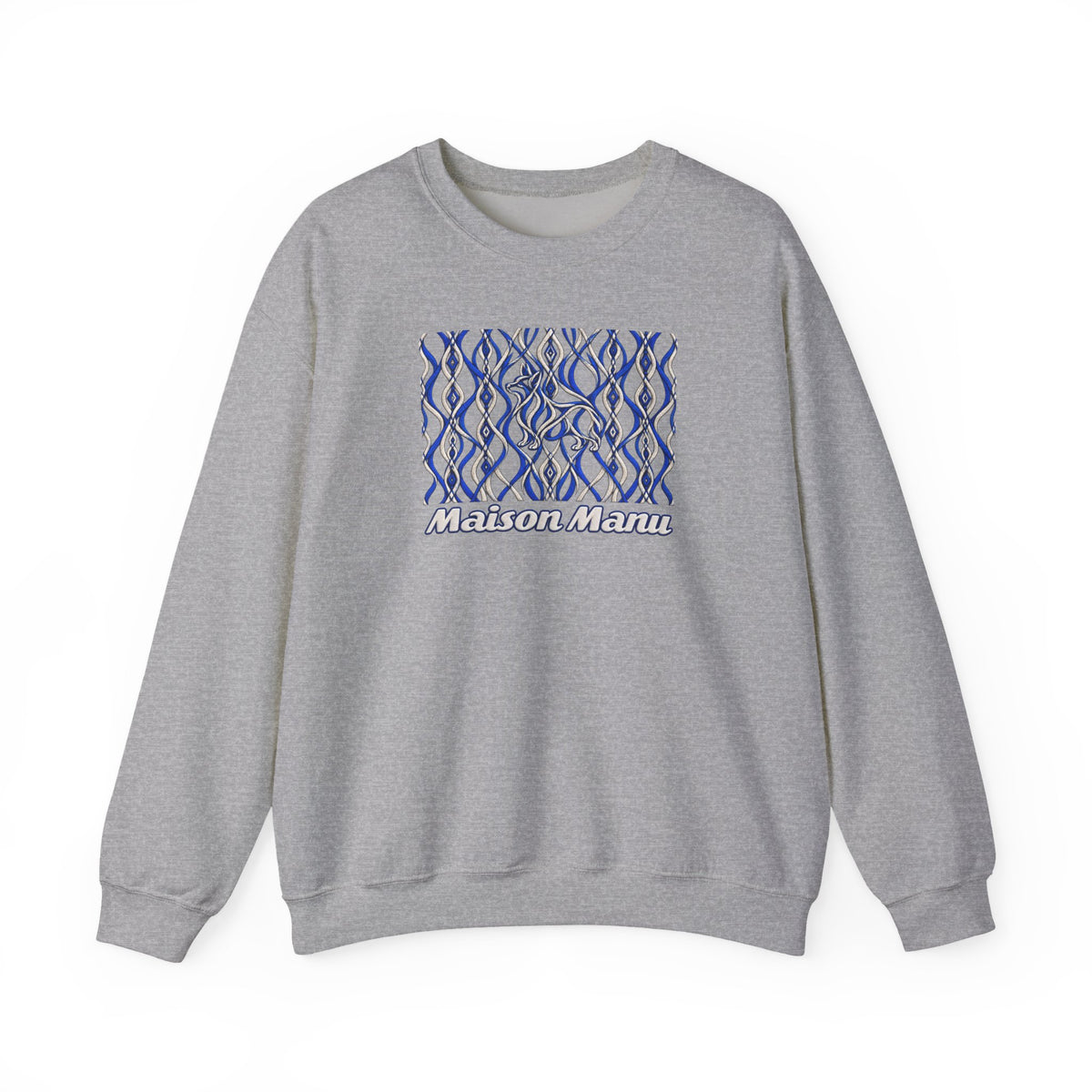 Maison Manu｜Royal Weave Corgi Sweatshirt