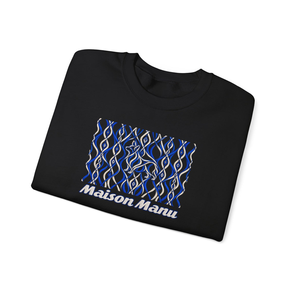 Maison Manu｜Royal Weave Corgi Sweatshirt