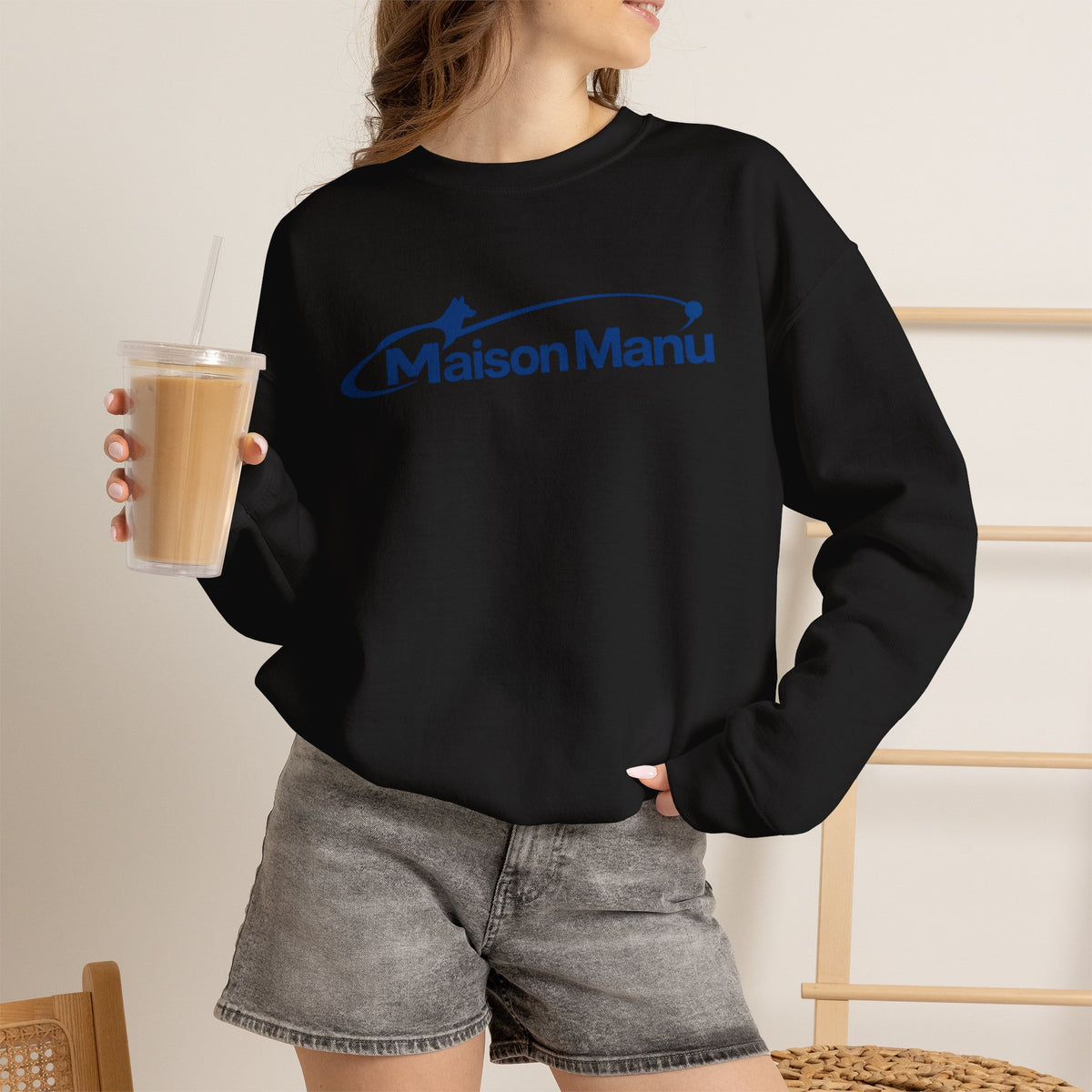 Maison Manu｜Orbit Corgi Sweatshirt