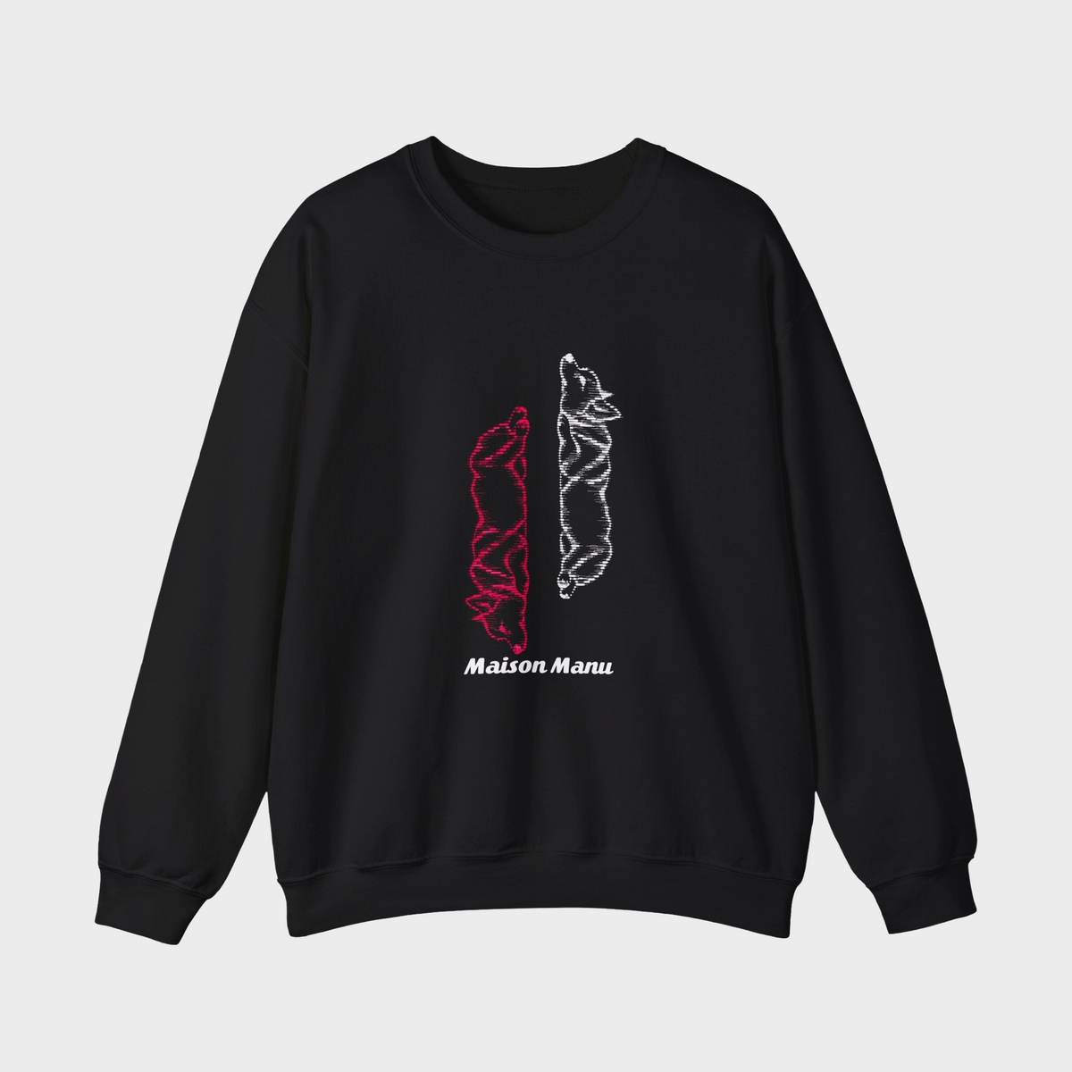 Maison Manu｜Dual Corgi Sweatshirt