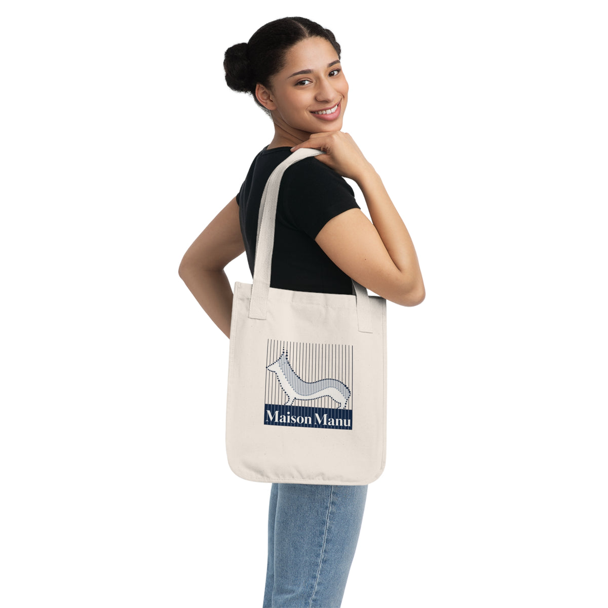 Maison Manu｜Corgi Line Tote Bag