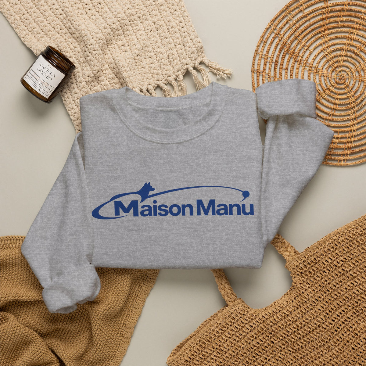 Maison Manu｜Orbit Corgi Sweatshirt