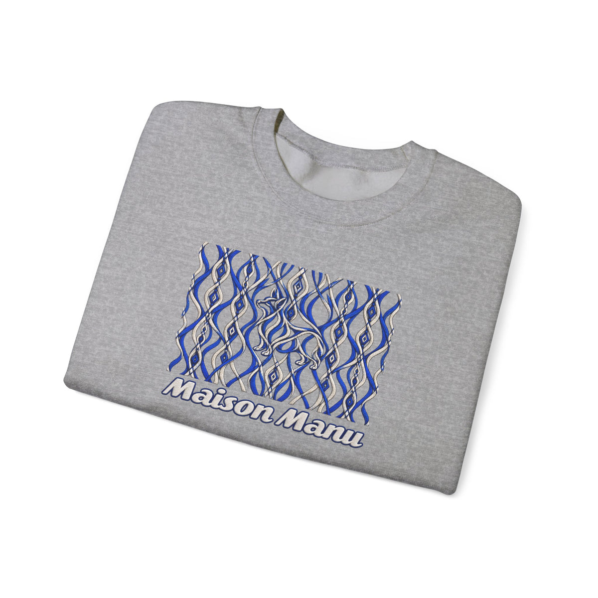 Maison Manu｜Royal Weave Corgi Sweatshirt