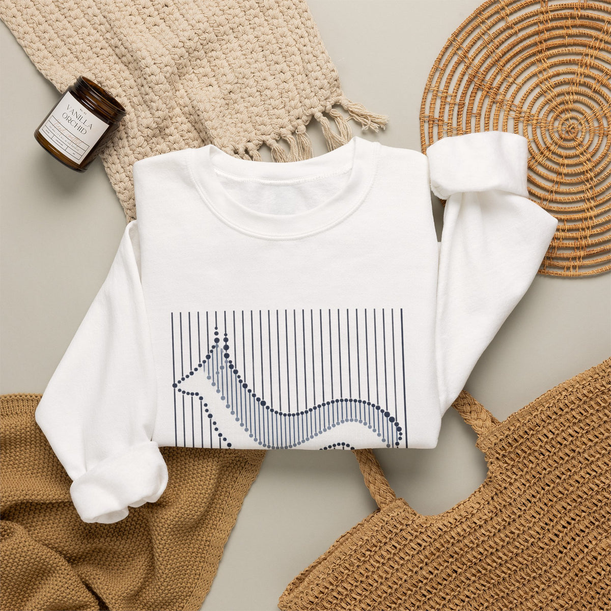 Maison Manu｜Corgi Line Sweatshirt