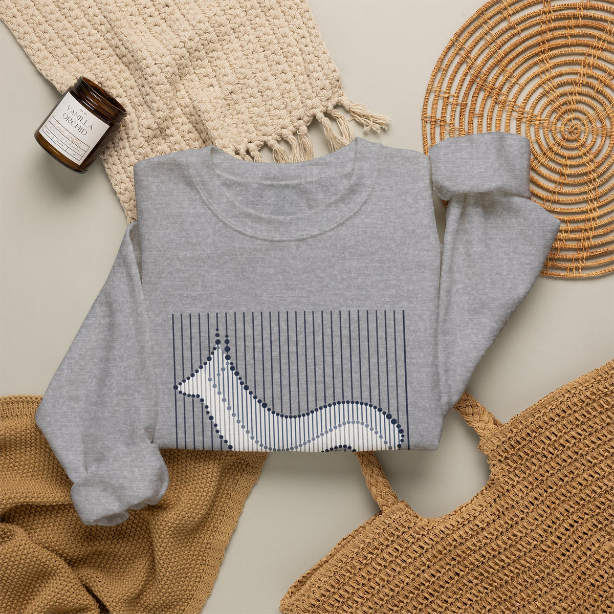 Maison Manu｜Corgi Line Sweatshirt